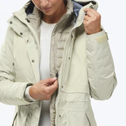 Women's Waterproof 3in1 Travel Trekking Jacket - Travel 900 Compact -10° -Forclaz k0e00a925dcc28d7186b27a1266200974