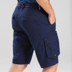 Men's Travel Trekking Cargo Shorts - TRAVEL 100 -Forclaz k12027b5d78f2be74b4622e25aeeeacfe