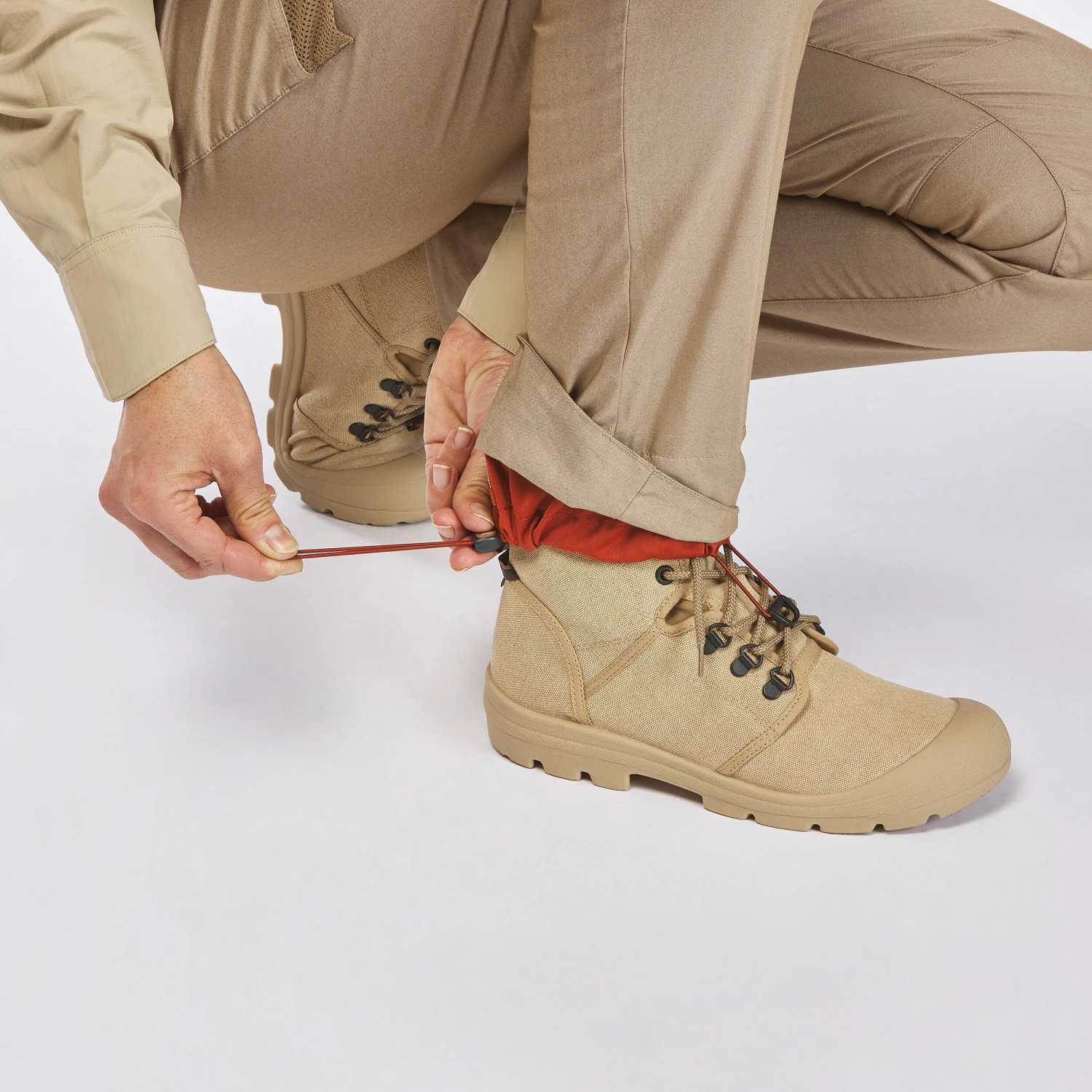 Women's Desert Trekking Anti-UV Trousers Desert 900 10 Women's Desert Trekking Anti-UV Trousers Desert 900 - Image 8