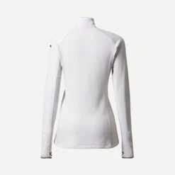 Women's Long-sleeved Mountain Trek Merino Wool T-shirt With Zipped Collar -Forclaz k14d2e3361eb2b2ca8e8c8cd3eb1e2020
