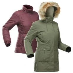Women's 3-in-1 Waterproof Travel Trekking Jacket - Travel 900 Warm -15°
