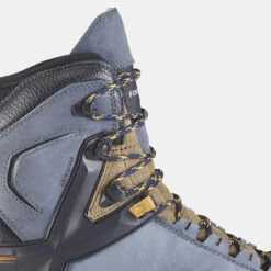 MEN'S WATERPROOF LEATHER HIGH HIKING BOOTS VIBRAM -Forclaz k275a512532d6e6da0c8be58650655363