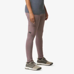 Women's Short-Sleeved Merino Wool Trekking Travel T-Shirt -Forclaz k2b6d952bb299de8f833d6e89fe4ad28a