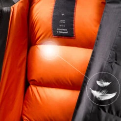 Men’s Waterproof Winter Hiking Parka Feathers Arctic 500 -Forclaz k308abd3499238632c2329387b35bdbae