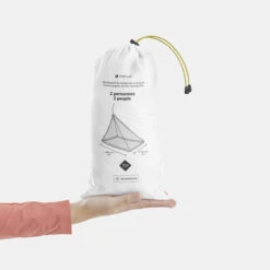 Untreated Travel Mosquito Net - 2 Person -Forclaz k435f5ac7f467b9ffbea1d71781112534