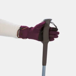 Adult Mountain Trekking Tactile Stretch Gloves -Forclaz k44da79169a8cd68abb06bff1821fd9f6