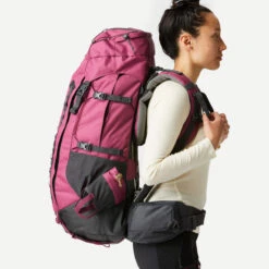 Women's Trekking Backpack 60+10 L -Forclaz k4667cefb2c2338066e7508a7a09e514e