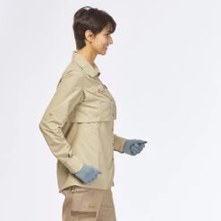 Women's Anti-UV Long-sleeved Desert Trekking Shirt DESERT 900 -Forclaz k47b43dbc0ef87026929467c832aad1e1