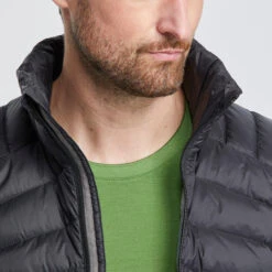 Men's Mountain Trekking Down Jacket - MT100 -Forclaz k4b7dc5cdca7f567fae0d2c41ea19acd3