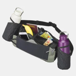 BUM BAG TRAVEL 7 L BLACK -Forclaz k52a3c74999d6fd7ae477a5fa0d73de71