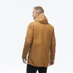 Men's Travel Trekking 3-in-1 Waterproof Jacket TRAVEL 900 COMPACT -10 °C -Forclaz k53e995f5a7781ad8f8dcd5fa3d0f963a