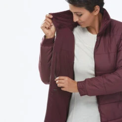 Women's 3-in-1 Waterproof Travel Trekking Jacket - Travel 900 Warm -15° -Forclaz k60cb896d492f88d16d6a6ba3fe24fa55