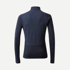 Men’s Long-sleeved Mountain Trekking Merino Wool T-shirt With Zipped Collar -Forclaz k64a187febb04cf0fcfd40e7001ec9217