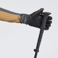 Adult Mountain Trekking Windproof Touchscreen Gloves -Forclaz k7558fec859eba0294b870705cc42e420