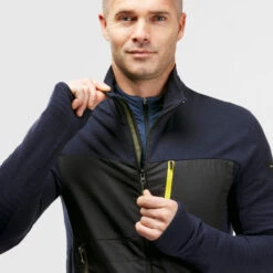 Men's MT900 Merino Wool Trekking Vest -Forclaz k75f1cd94041c2a0e04baf13a0e9c9c8d