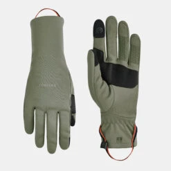Adult Mountain Trekking Tactile Stretch Gloves -Forclaz k81cd8d504cf312a8687f45ea6b234609