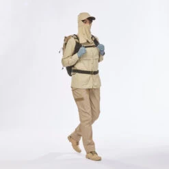 Women's Anti-UV Long-sleeved Desert Trekking Shirt DESERT 900 -Forclaz k864cf4bc796d1ab3f9ec0a66ca54811b 2