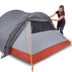 Tunnel Trekking Tent - 4-person - MT900 Ultralight -Forclaz k95759c31b30075cb65ebfcb7a3baaf85