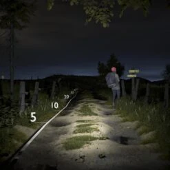 Rechargeable Torch - 300 Lm -Forclaz k970ebbd191ed752c13032d285eb0a47a