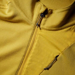 Men’s Long-sleeved Mountain Trekking Merino Wool T-shirt With Zipped Collar -Forclaz ka595588ae4eafdd93d270360a38a3cdb