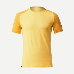 Men's Short-sleeved Merino Wool Trekking T-shirt