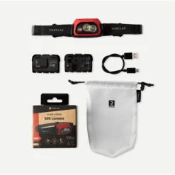 RECHARGEABLE HEADLAMP - 600 LUMENS 16 RECHARGEABLE HEADLAMP - 600 LUMENS -Forclaz kb8407c51adf5a52666fb6c20083cbffe