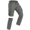 Men's Travel Trekking Zip-Off Cargo Trousers - Travel 100 Zip-Off -Forclaz ke0d1c5803b3f8d29c33d3c6475541ec0