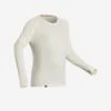 Men's Long-sleeve Undyed Merino Wool T-shirt