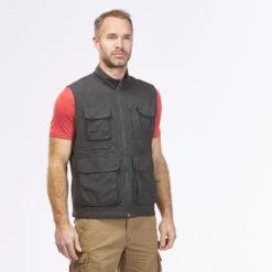 Men's Multi-Pocket Travel Gilet -Forclaz ke7d18ae3fdf347cd0c95b5cd515971b2