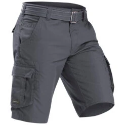 Men's Travel Trekking Cargo Shorts - TRAVEL 100