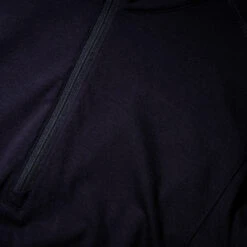 Men's Mountain Trekking Merino Wool Long-Sleeved T-Shirt With Zip Collar -Forclaz kfbf4286fab1db8d1eb944053c84abfc3